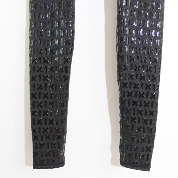 NWT Creatures of XIX Gecko Grip Leggings Black High Rise Stirrups Size Medium - Picture 5 of 11